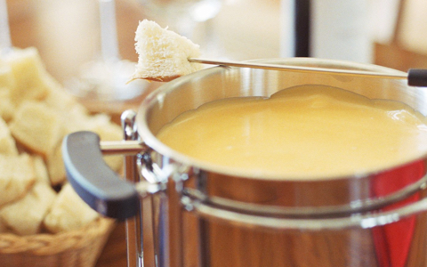 All Wisconsin Cheddar and Beer Soup